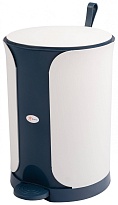 Контейнер для мусора Sтилъ с педалью 7 л синий 7 синий в Благовещенске