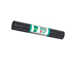 Мешки для мусора 160 л, черные, в рулоне 10 шт., ПВД, 25 мкм, 1100х800 мм, GRIFON, 101-031 в Благовещенске