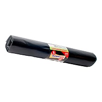 Мешки для мусора 240 л, черные, в рулоне 5 шт., ПВД 80 мкм, 1300х900 мм, МЕШКОFF, 4217 в Благовещенске