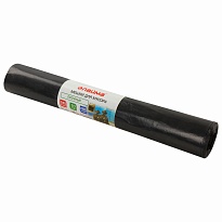 Мешки для мусора 240 л, черные, в рулоне 10 шт., ПВД 50 мкм, 1400х900 мм, LAIMA, 605337 в Благовещенске