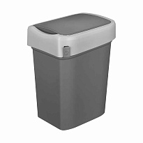 Контейнер для мусора Smart Bin 10 л (серый) 10 серый в Благовещенске