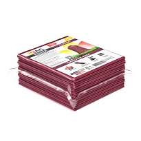 Мешки для мусора 160 л, бордовые, в пачке 10 шт., ПВД, 40 мкм, 900х1100 мм, i-Bag в Благовещенске